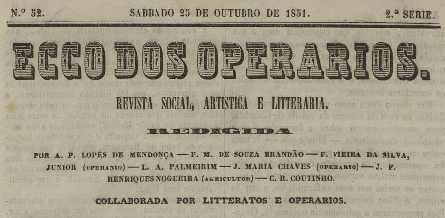 The Beginnings of Social Economy in Portugal